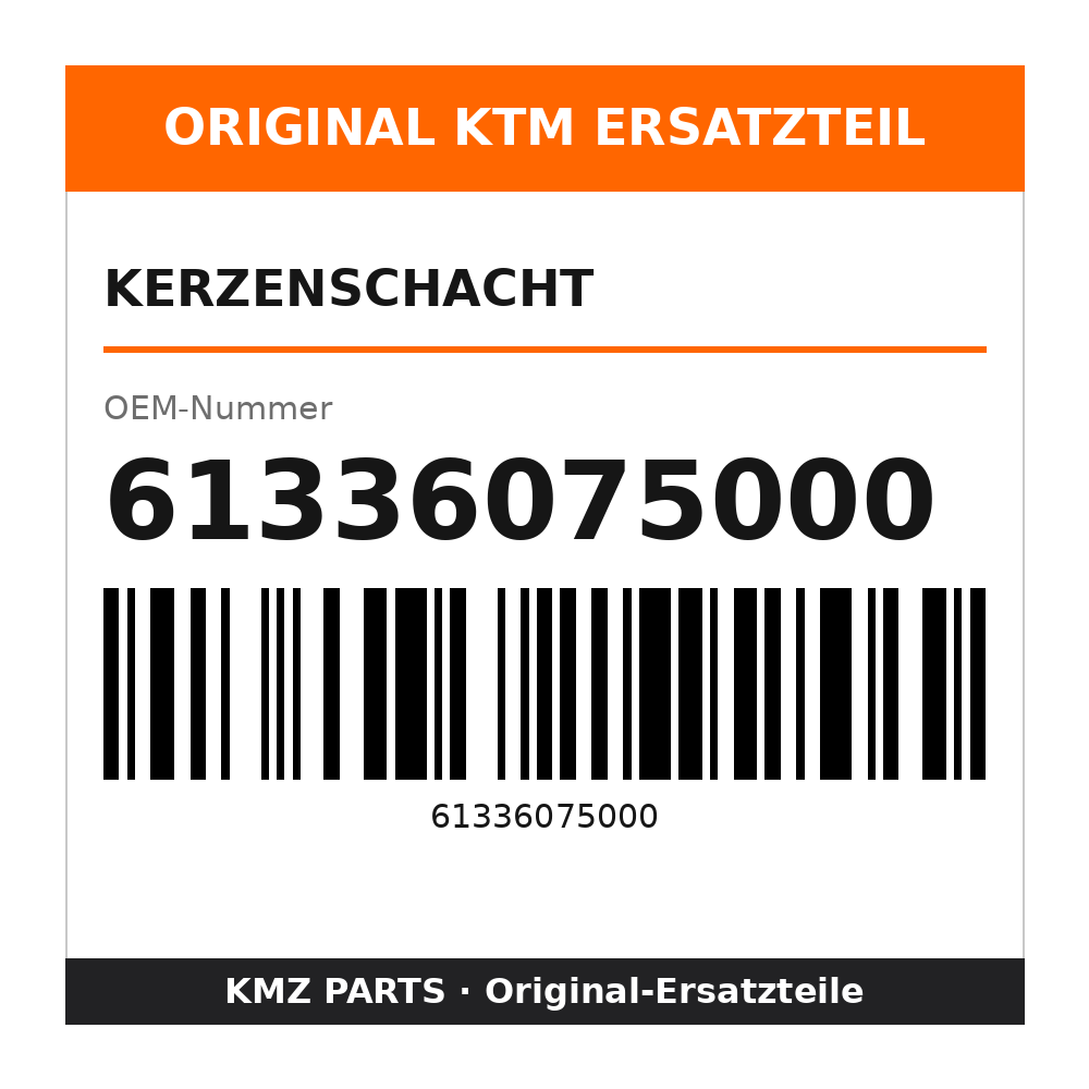 KTM Kerzenschacht 61336075000
