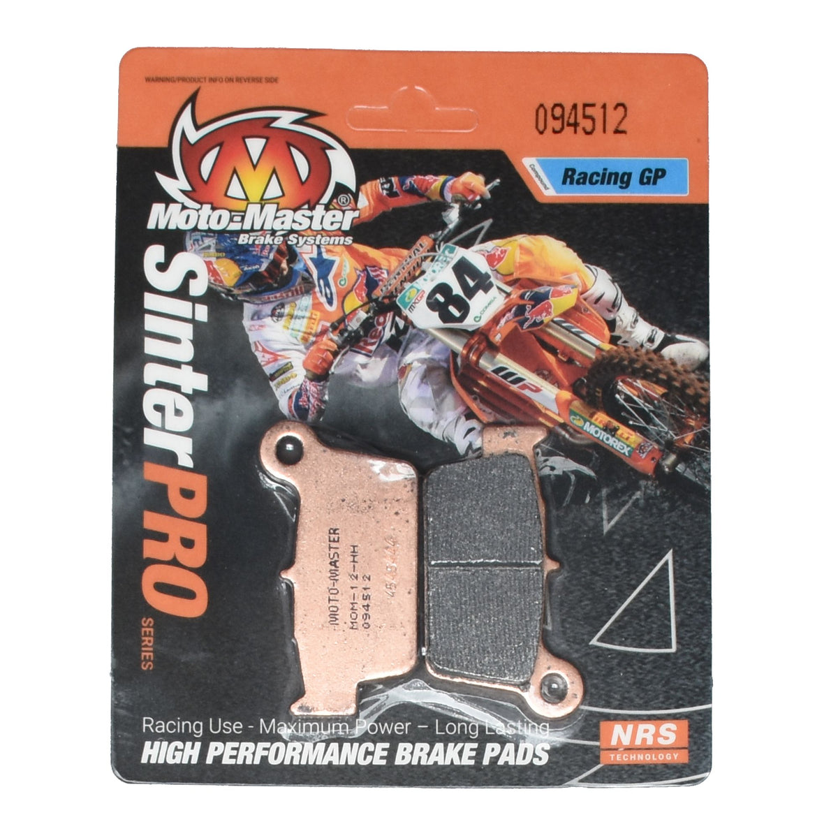 Moto-Master Bremsbelag SinterPRO Racing GP ohne ABE (Art. m094512)