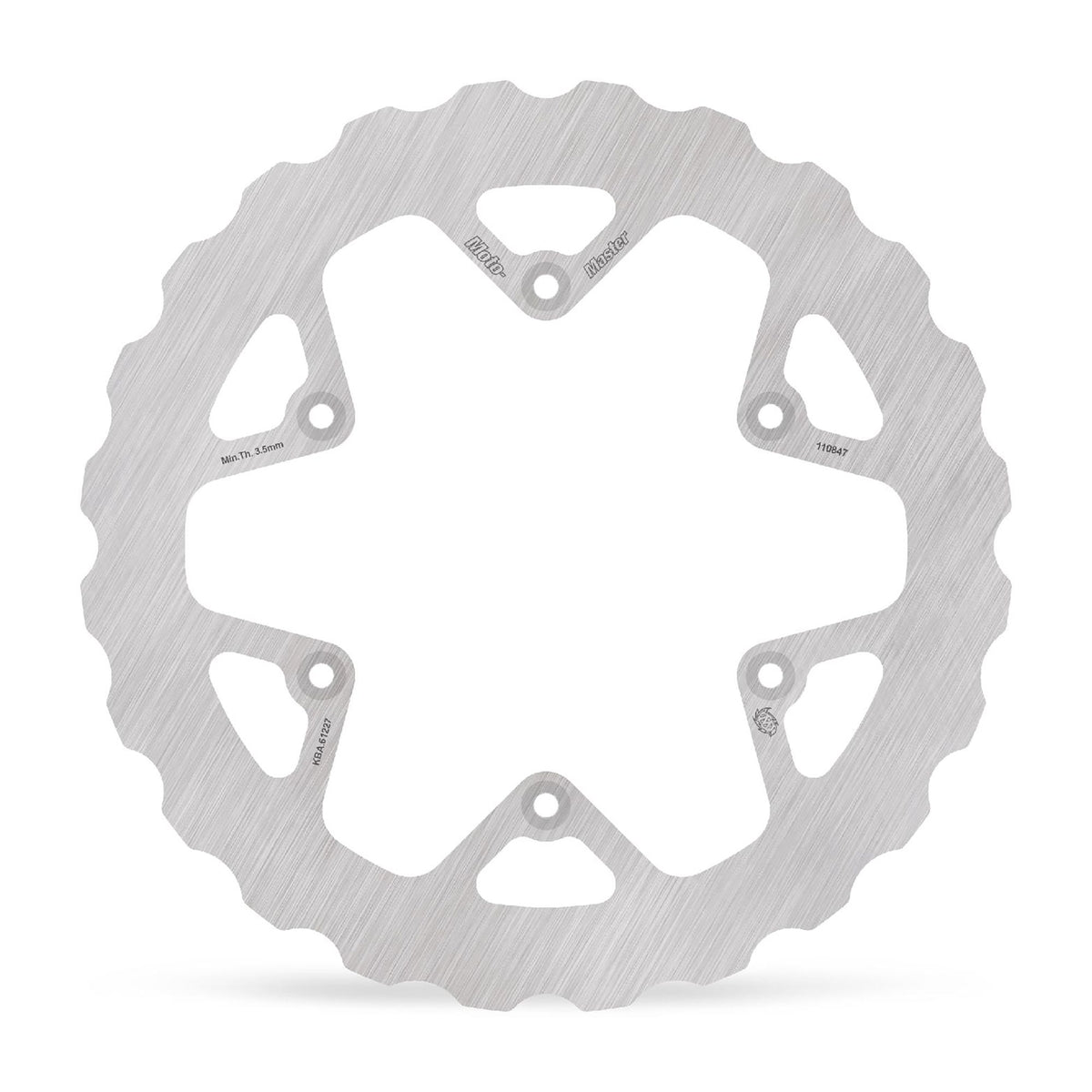 Moto-Master Bremsscheibe Nitro hinten starr Mud/Schlamm mit ABE Ø 240 mm | LK 133 mm (Art. m110847)