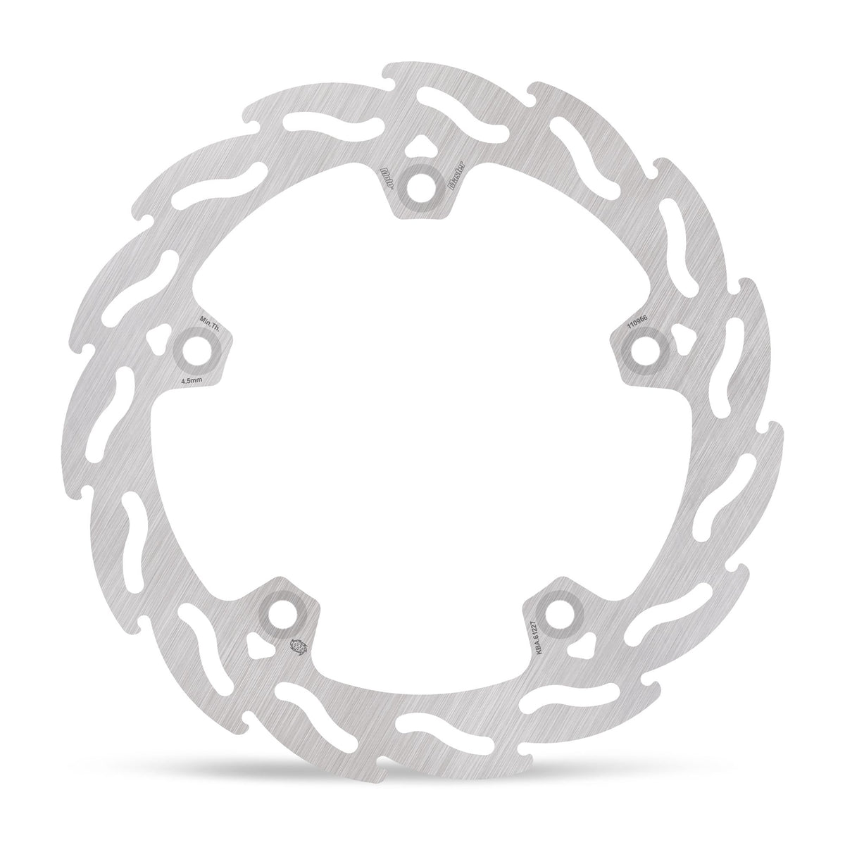 Moto-Master Bremsscheibe Flame hinten starr Ø 255 mm | LK 166 mm