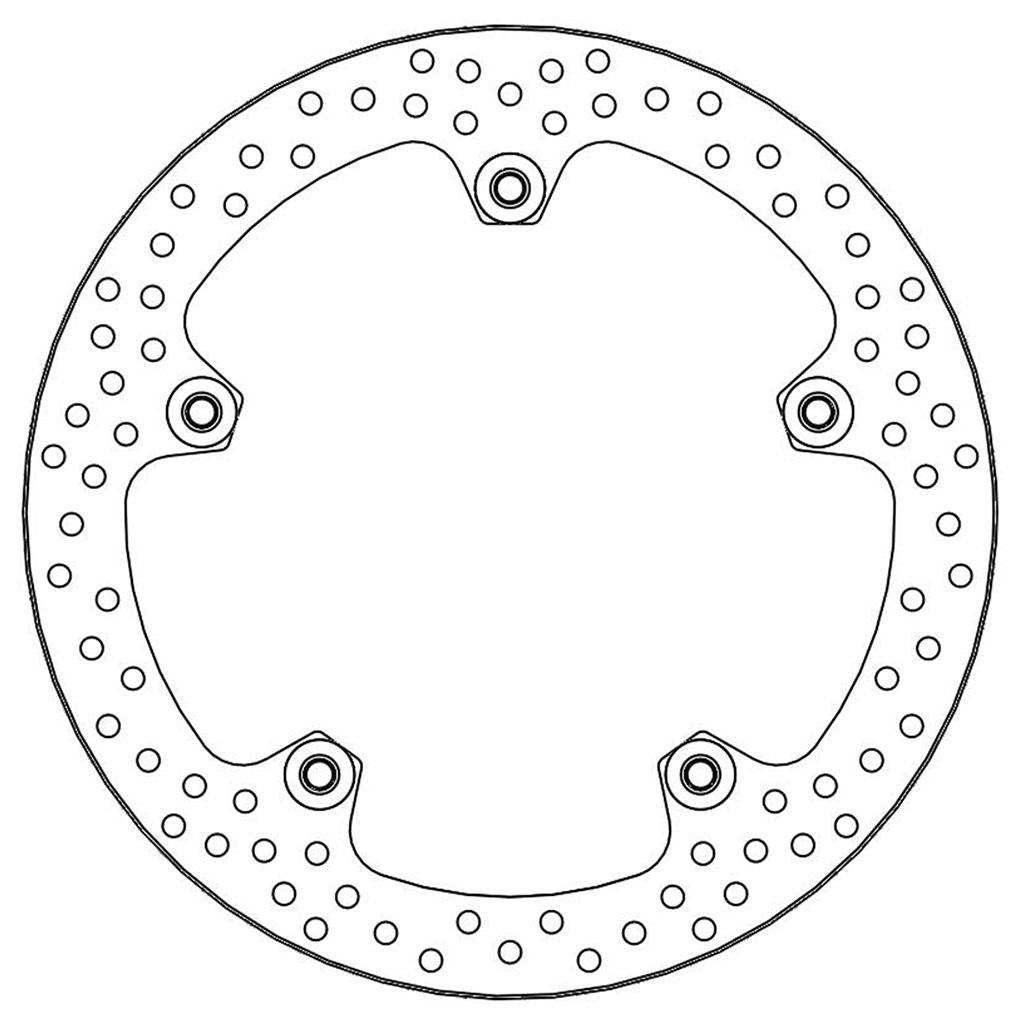 Moto-Master Bremsscheibe Halo vorn schwimmend inkl. Floater mit ABE Ø 305 mm | LK 203 mm (Art. m111070)