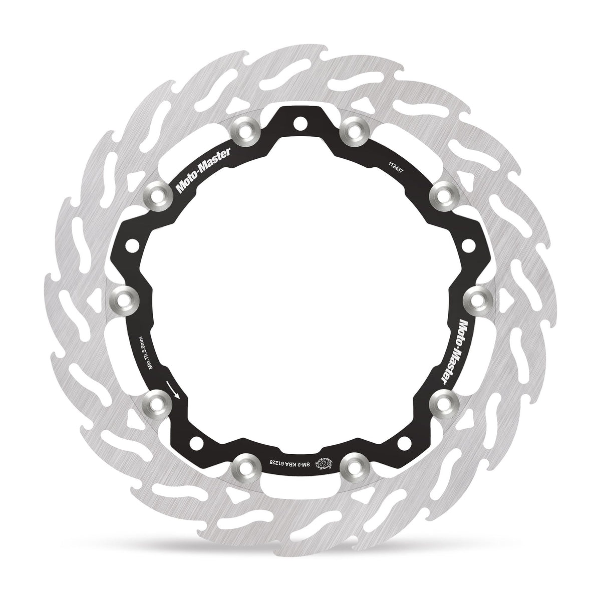 Moto-Master Bremsscheibe Flame vorn links schwim. Racing Flame - 5,5mm 320 mm