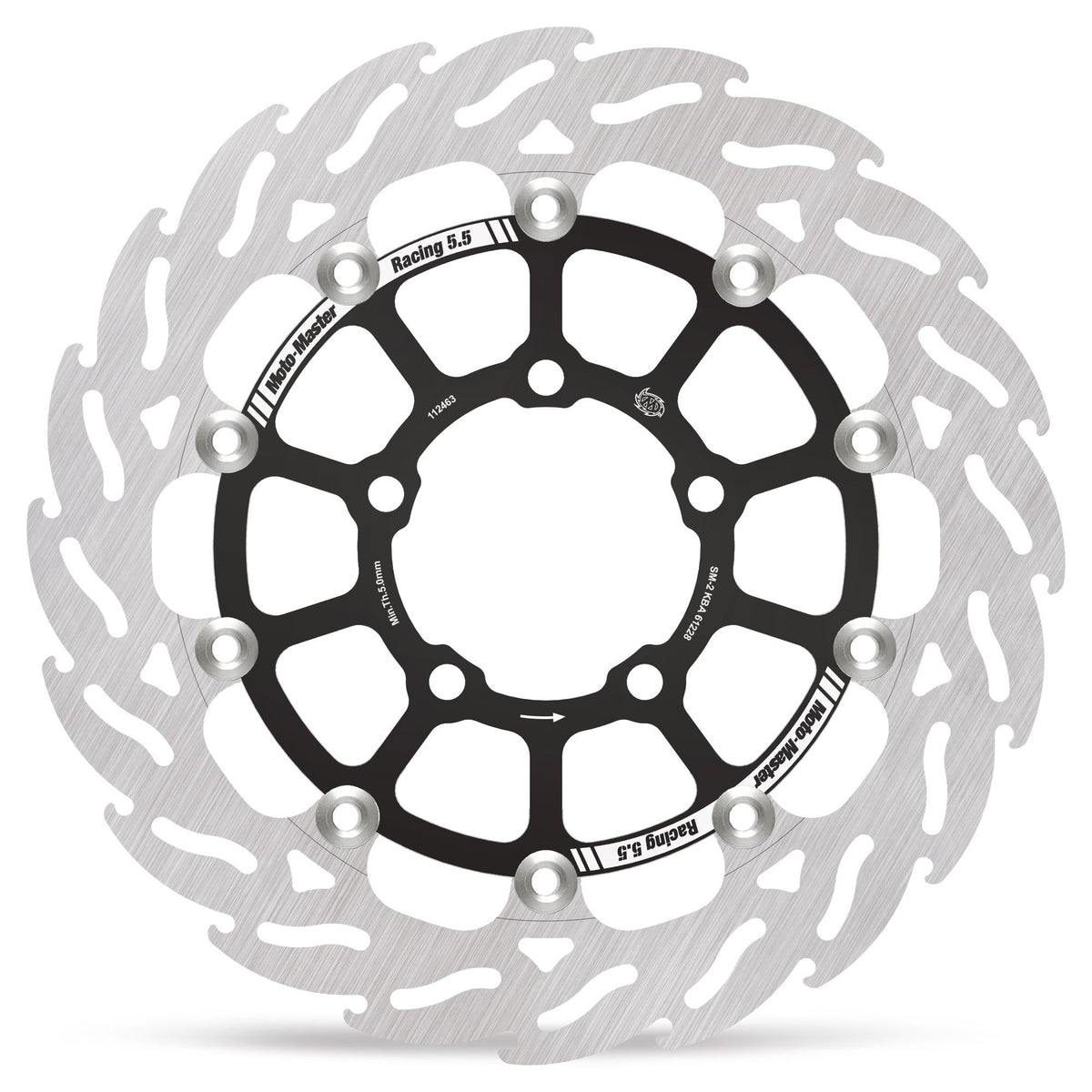 Moto-Master Bremsscheibe Flame vorn links schwim. Racing Flame - 5,5mm Ø 310 mm | LK 100,5 mm (Art. m112463)