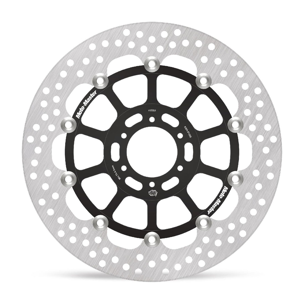 Moto-Master Bremsscheibe Halo Road schwimmend vorne Ø 296 mm | LK 74 mm