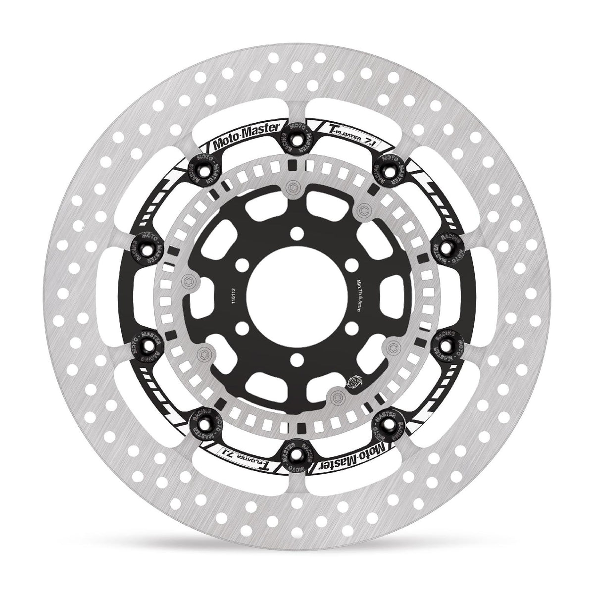 Moto-Master Bremsscheibe Halo T-Floater Racing - 7,1 mm nur f. HP Rad Ø 321 mm | LK 80 mm (Art. m116112)