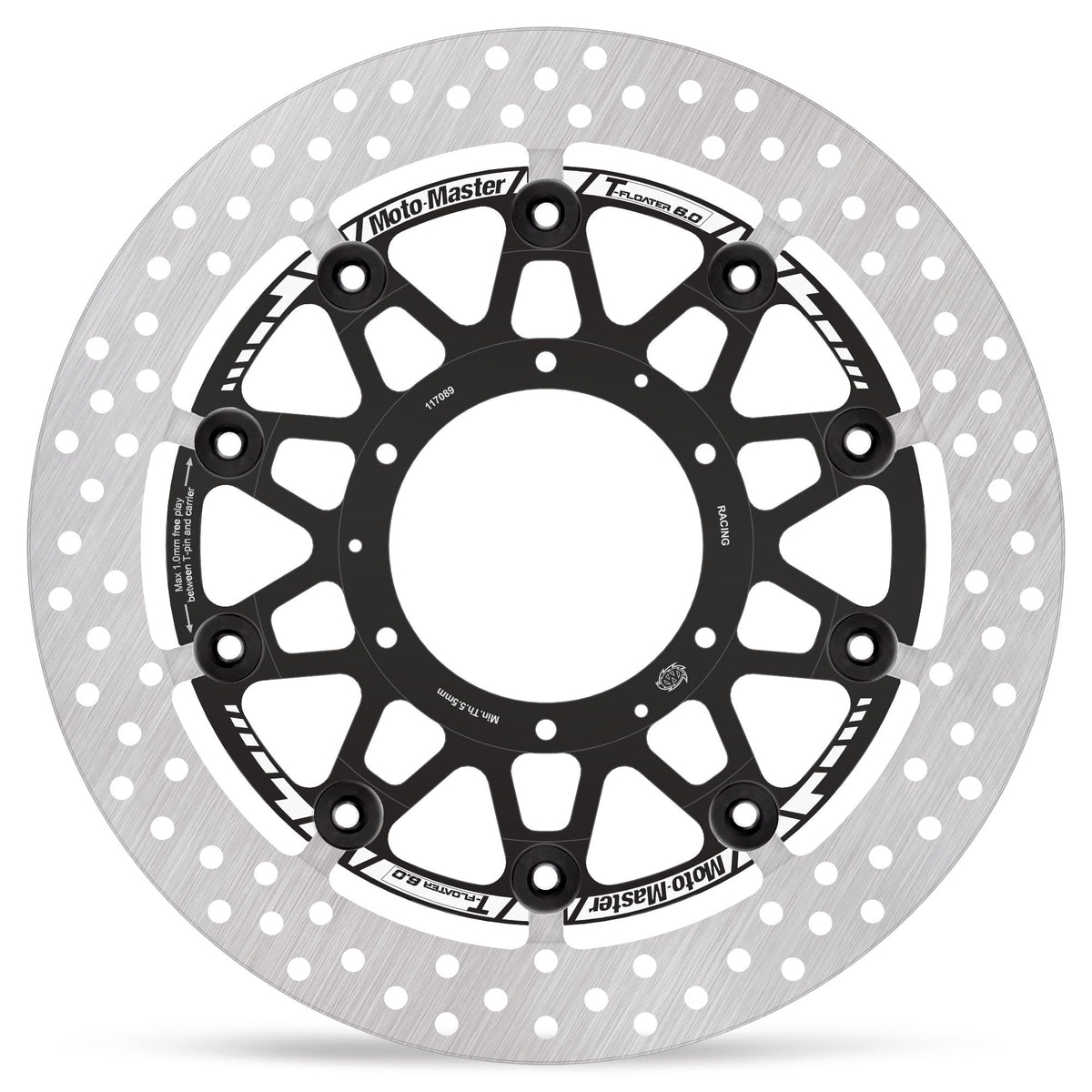 Moto-Master Bremsscheibe Halo T-Floater Racing - 6,0 mm Ø 310 mm | LK 110 mm