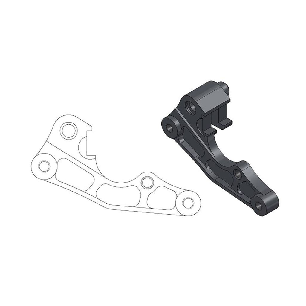 Moto-Master Bremssattel-Adapter Oversize MX 270 mm Ø (Art. m211047)