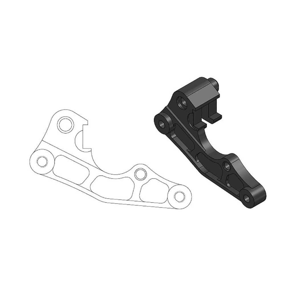 Moto-Master Bremssattel-Adapter Oversize MX 270 mm Ø (Art. m211049)