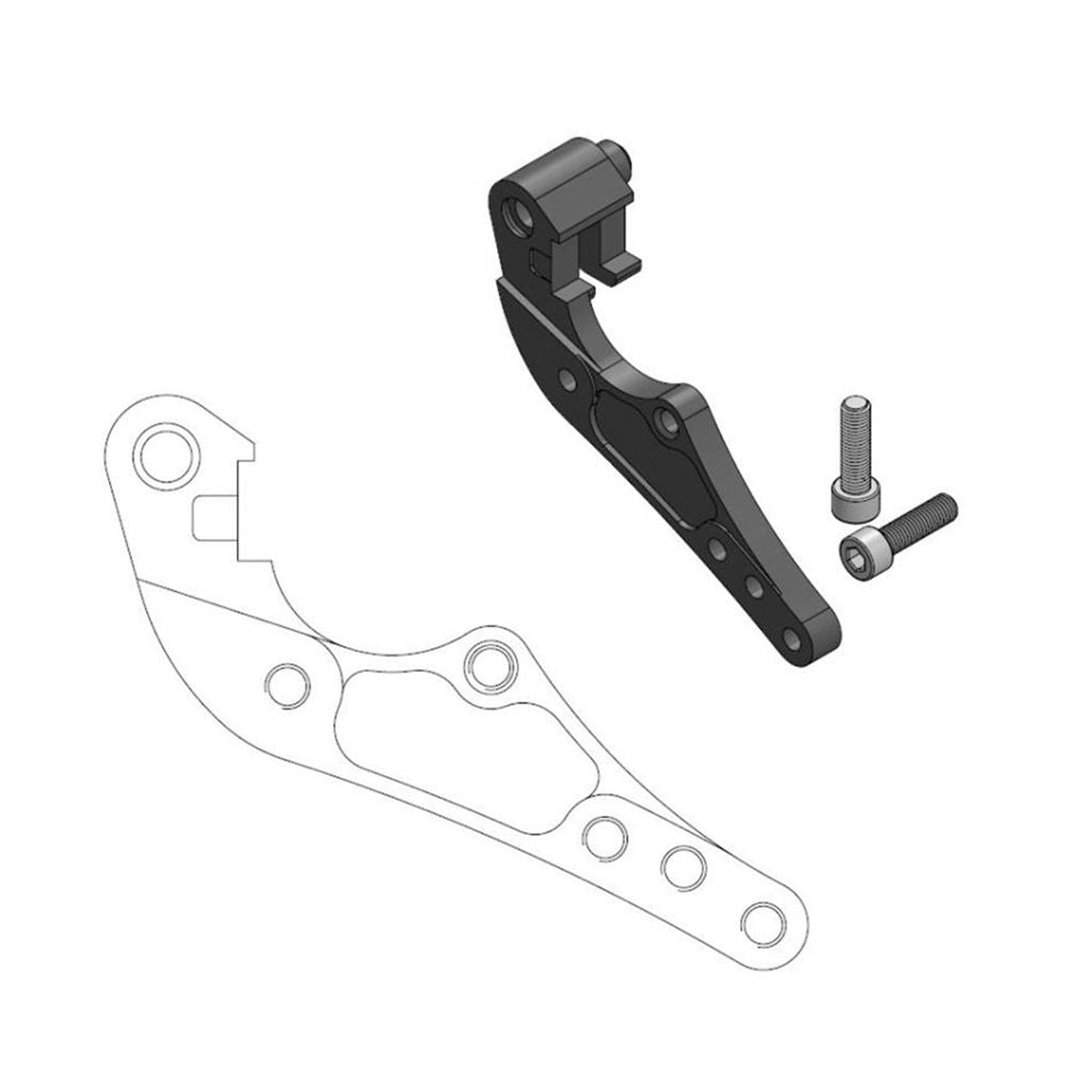 Moto-Master Bremssattel-Adapter Oversize Dakar 298 mm Ø (Art. m211057)