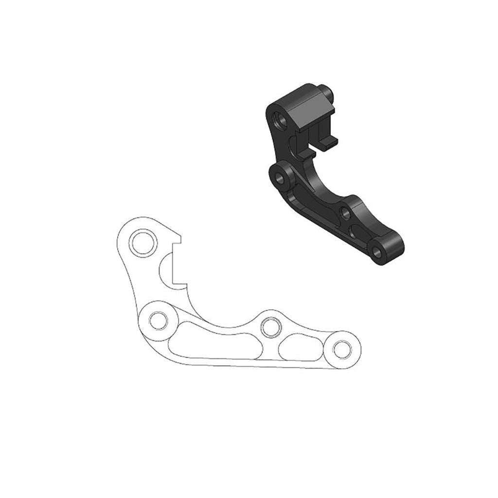 Moto-Master Bremssattel-Adapter Oversize MX 270 mm Ø (Art. m211067)