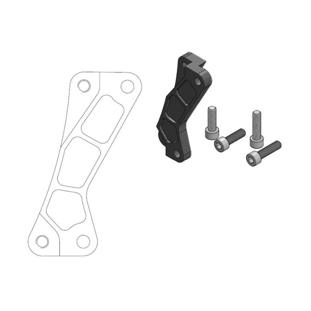 Moto-Master Bremssattel-Adapter Supermoto Street Adapter 320 mm Ø (Art. m211076)