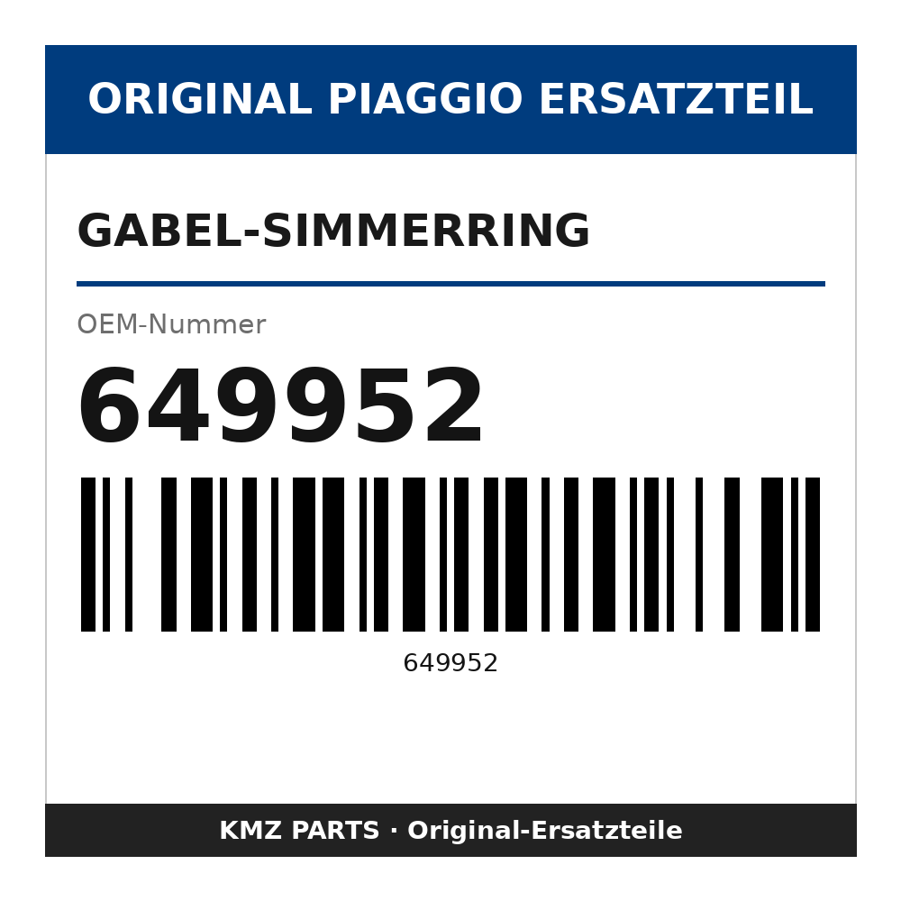 Piaggio Gabel-Simmerring 649952