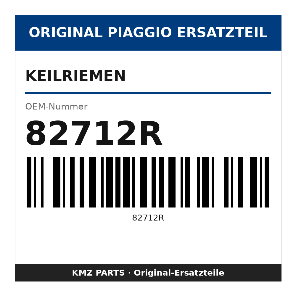 Piaggio Keilriemen 82712R
