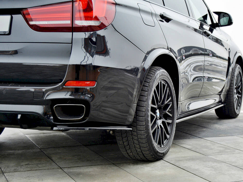 Seitenschweller Ansatz (Paar) passend für BMW X5 F15 M Paket schwarz Hochglanz
