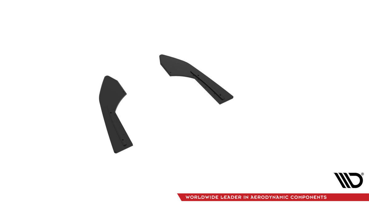Street Pro Diffusor Flaps passend für Audi RS3 Limousine 8V FL schwarz matt
