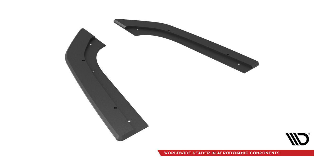 Street Pro Diffusor Flaps passend für Audi RS3 Limousine 8Y schwarz matt