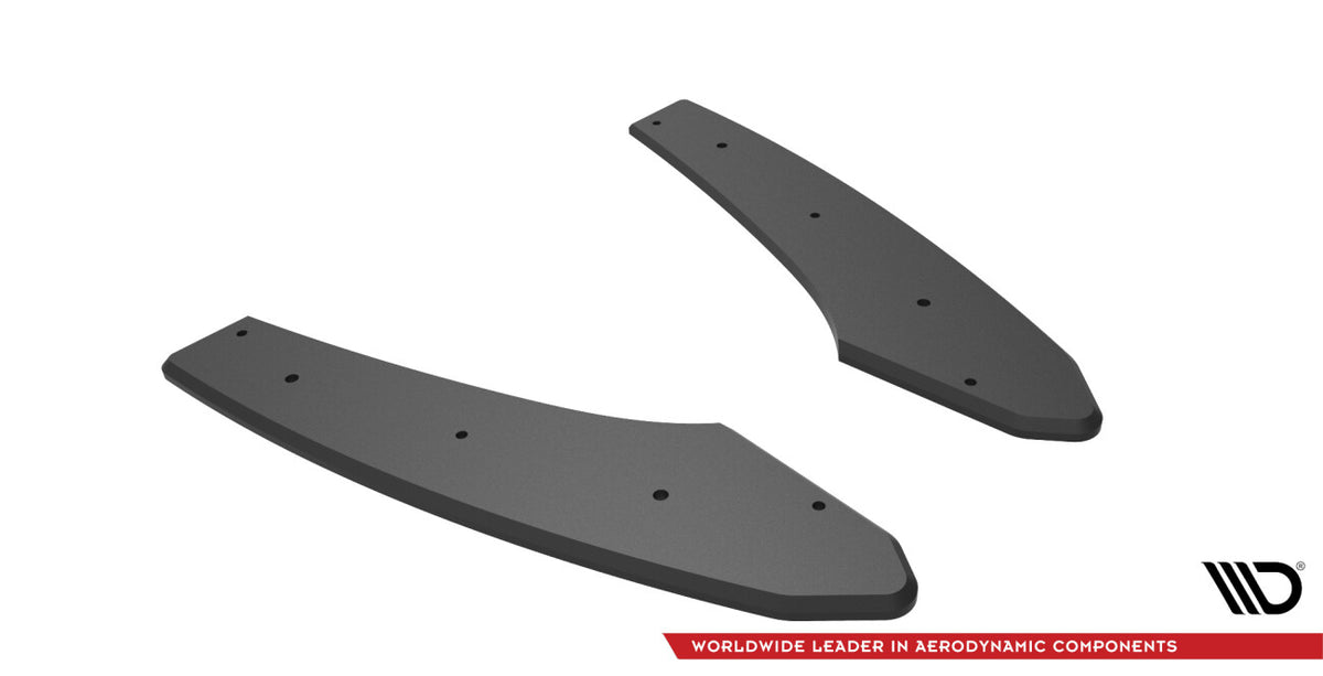 Street Pro Diffusor Flaps passend für Audi S3 Limousine 8Y schwarz matt