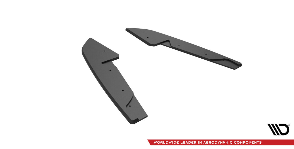 Street Pro Diffusor Flaps passend für Audi S5 Sportback F5 schwarz matt