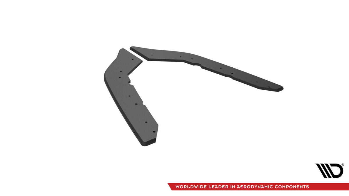 Street Pro Diffusor Flaps passend für BMW 4er35i Coupe M-Paket F32 schwarz matt