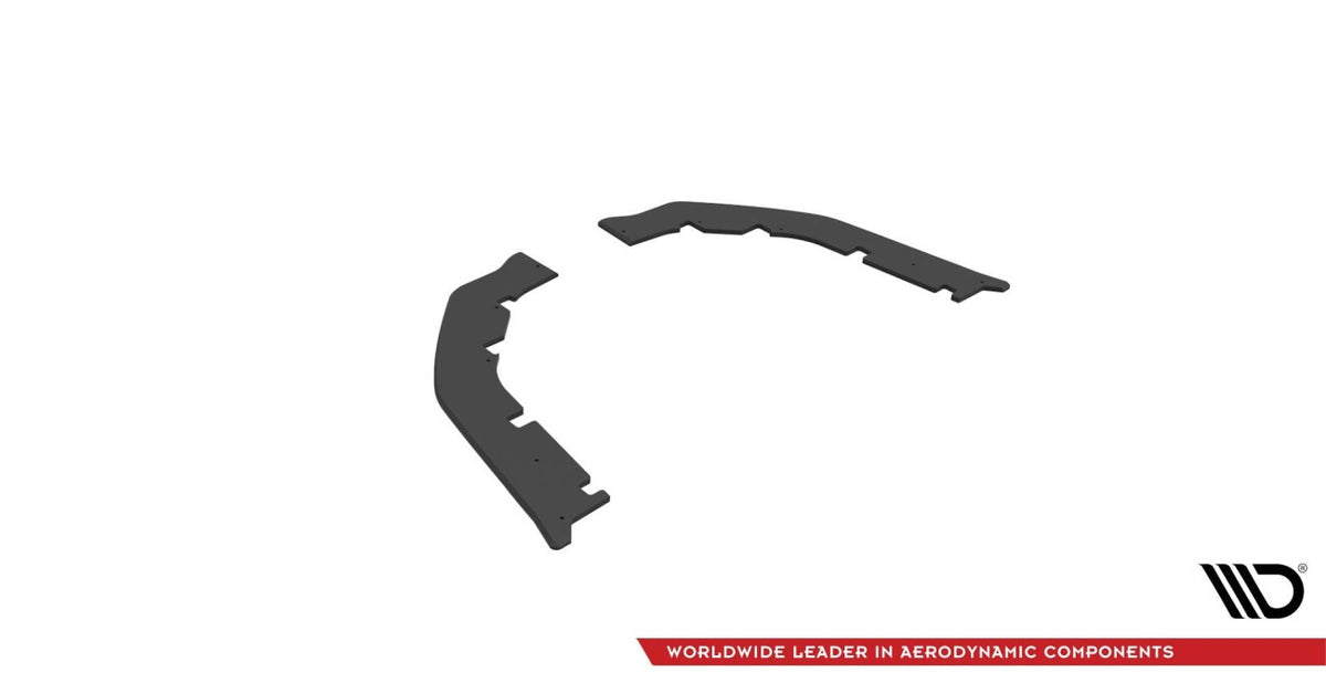Street Pro Diffusor Flaps passend für BMW M4 G82 schwarz matt
