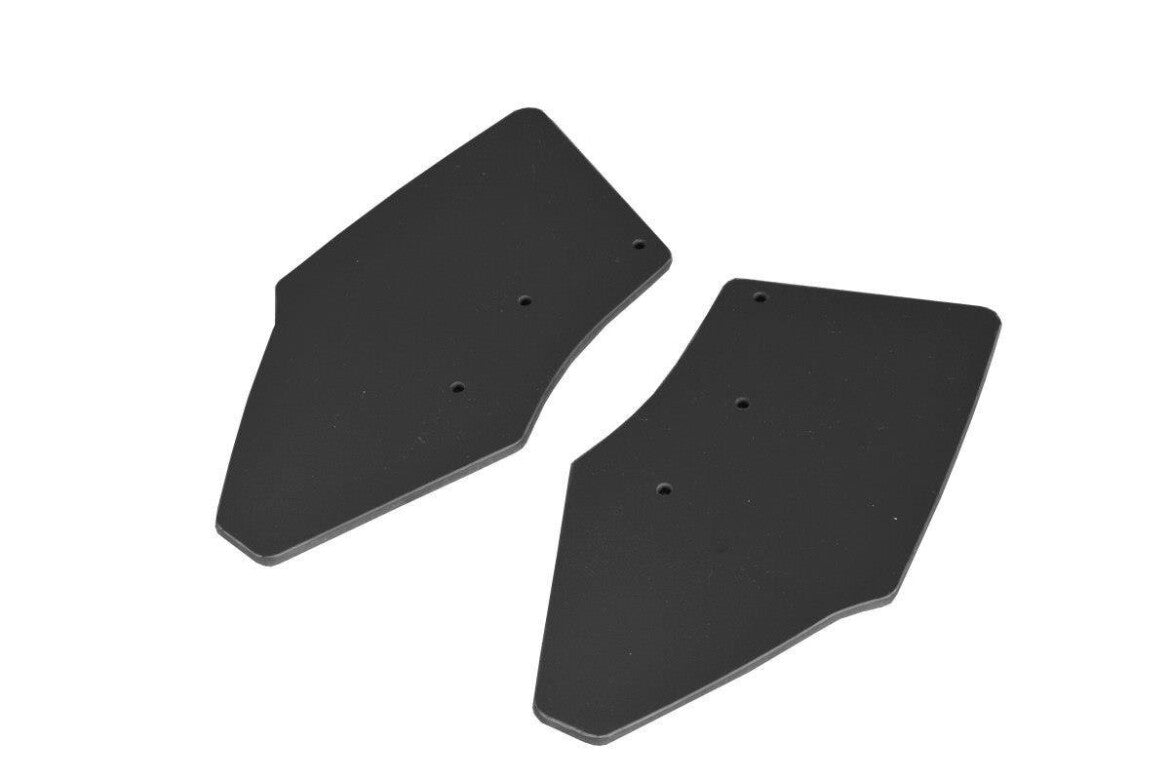 Street Pro Diffusor Flaps passend für Ford Fiesta Mk8 ST-Line schwarz matt