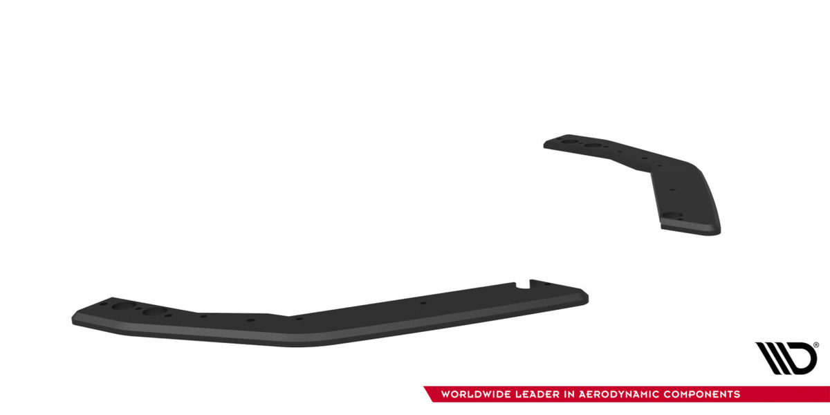 Street Pro Diffusor Flaps passend für Toyota GR Corolla Mk12 schwarz matt