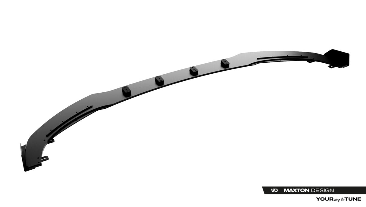 Street Pro Frontlippe passend für CUPRA Born Mk1 schwarz matt + Hochglanz Flaps