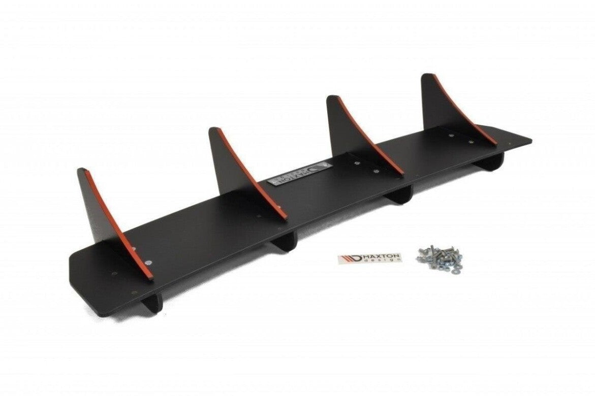 Street Pro Heckansatz Diffusor passend für Audi RS3 8V Sportback schwarz matt