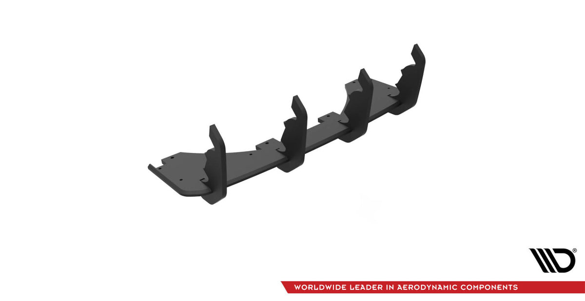 Street Pro Heckansatz Diffusor passend für BMW X5 M F85 schwarz matt