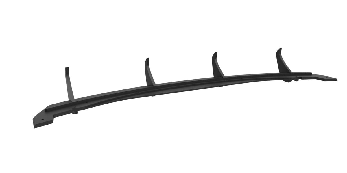 Street Pro Heckansatz Diffusor passend für Mazda 6 Kombi Mk3 FL schwarz matt