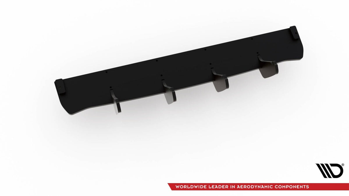 Street Pro Heckansatz Diffusor passend für VW Golf 7 GTI TCR schwarz matt