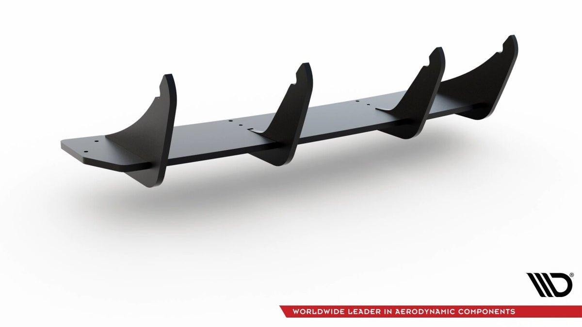 Street Pro Heckansatz Diffusor V.1 passend für Audi RS3 8V Sportback schwarz matt