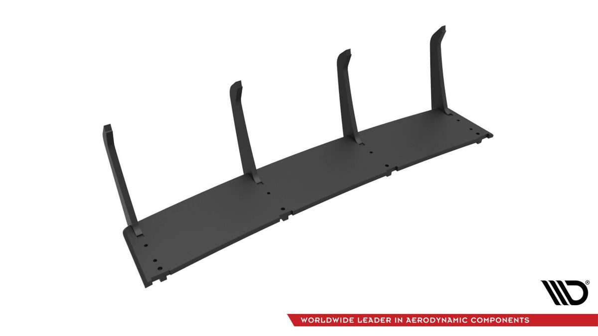 Street Pro Heckansatz Diffusor V.1 passend für BMW 1er F40 M-Paket / M135i schwarz matt