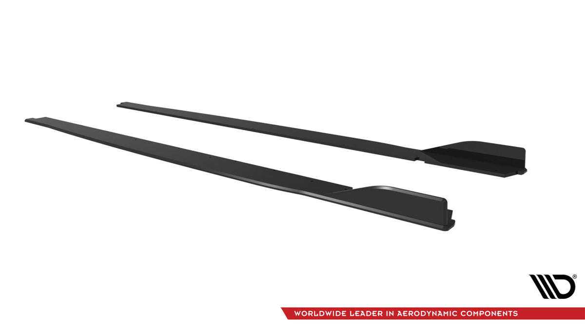 Street Pro Seitenschweller V.2 passend für Subaru BRZ Mk2 schwarz matt