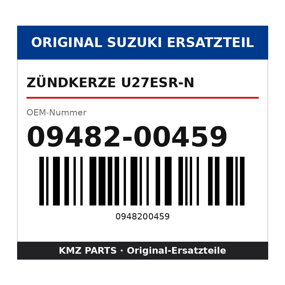 Suzuki Zündkerze U27ESR-N 09482-00459