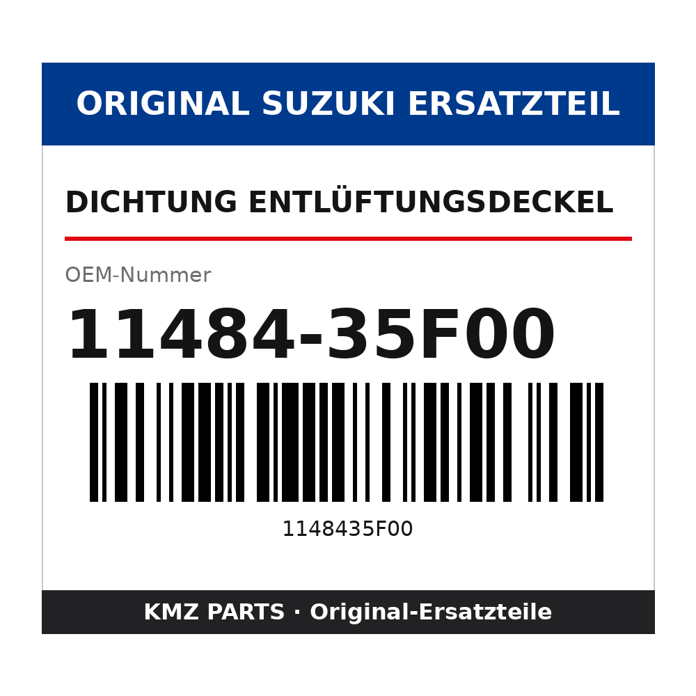 Suzuki Dichtung Entlüftungsdeckel 11484-35F00