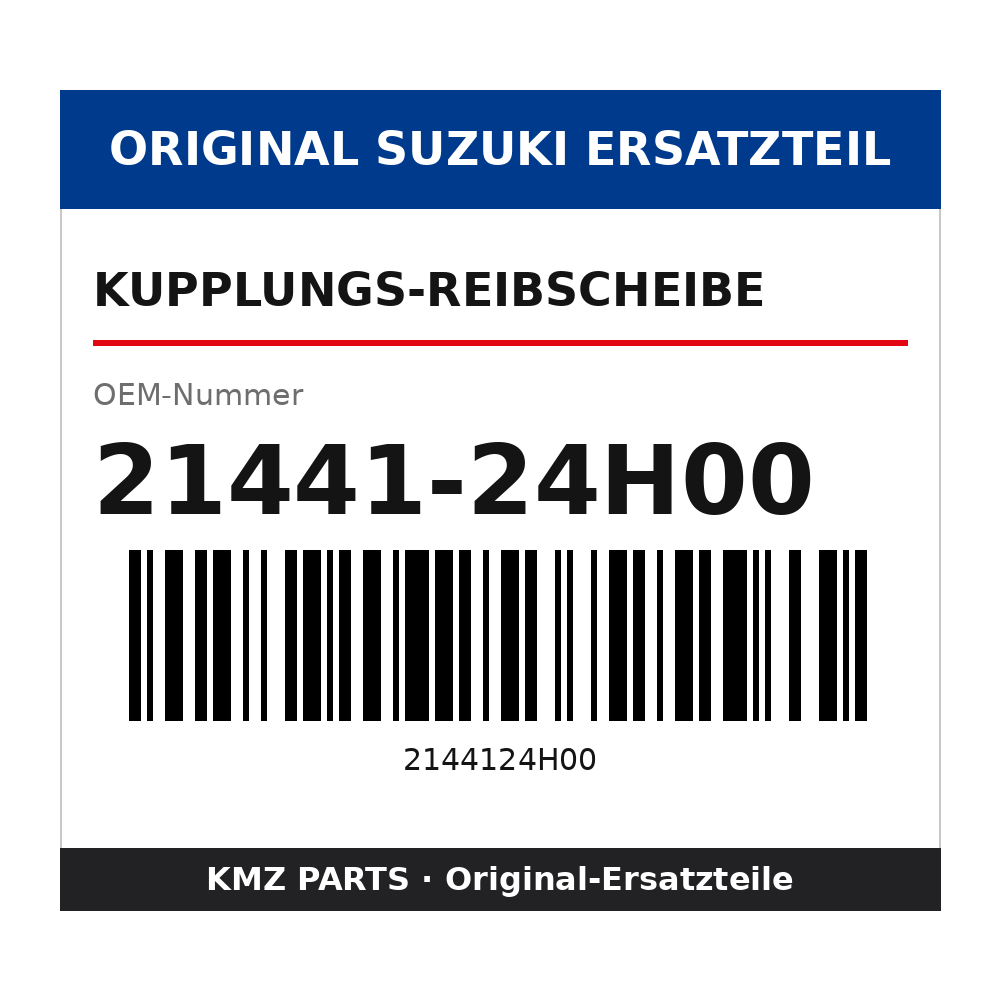 Suzuki Kupplungs-Reibscheibe 21441-24H00