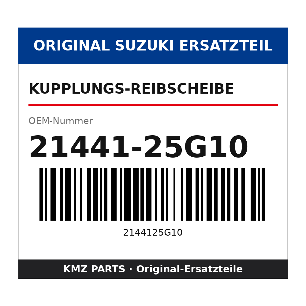Suzuki Kupplungs-Reibscheibe 21441-25G10