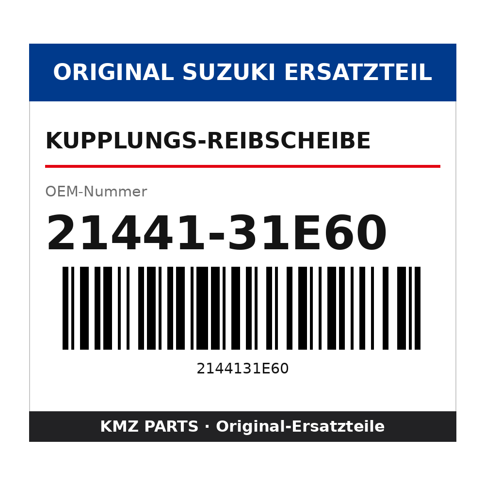 Suzuki Kupplungs-Reibscheibe 21441-31E60