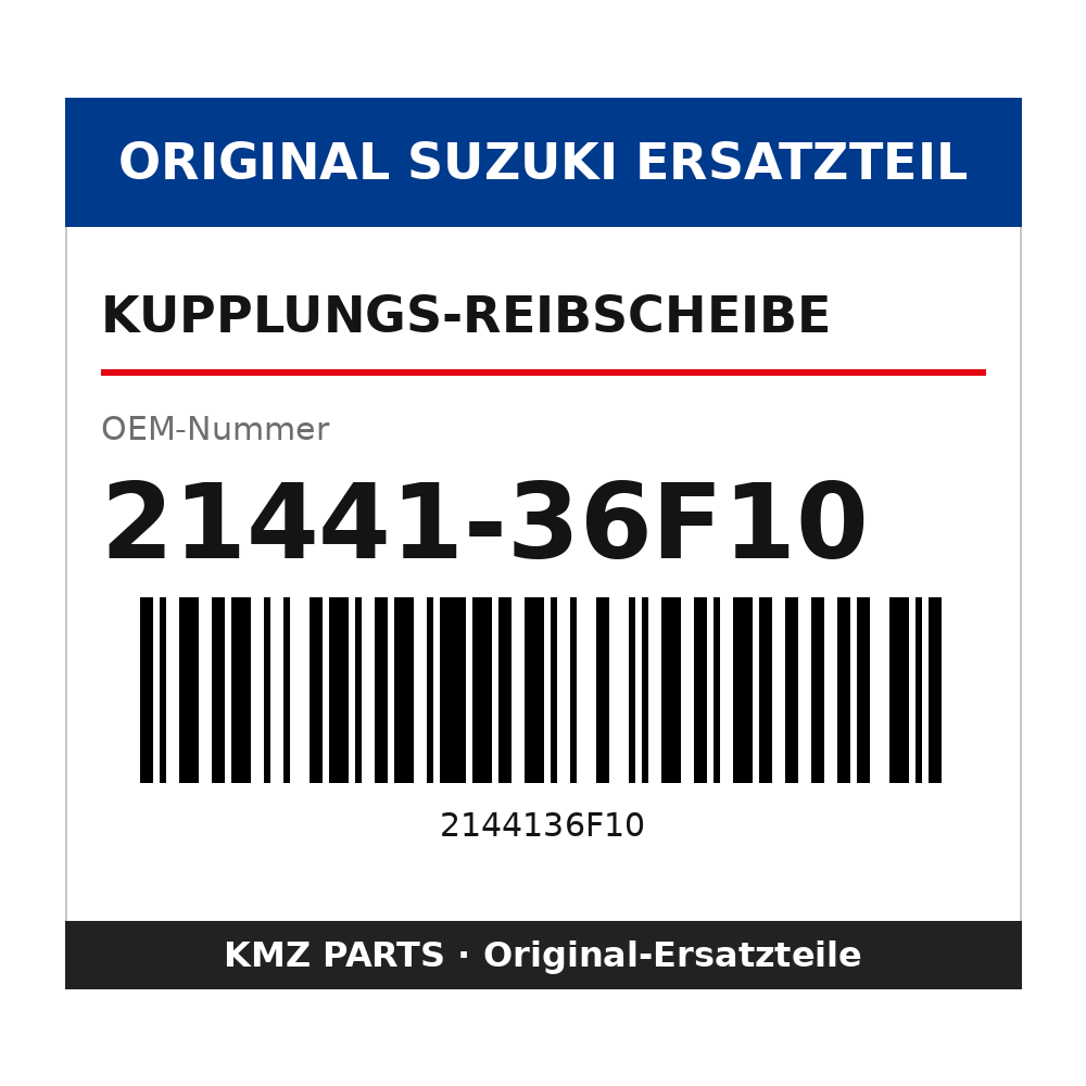 Suzuki Kupplungs-Reibscheibe 21441-36F10