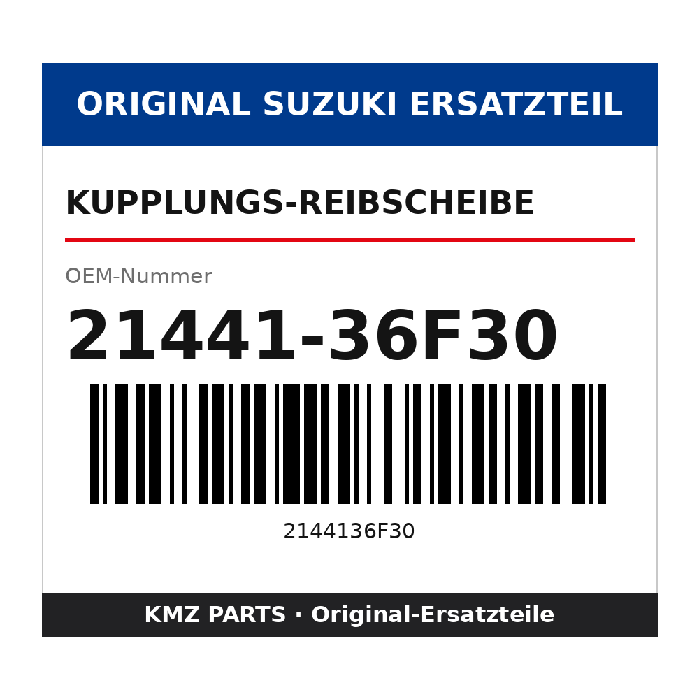 Suzuki Kupplungs-Reibscheibe 21441-36F30