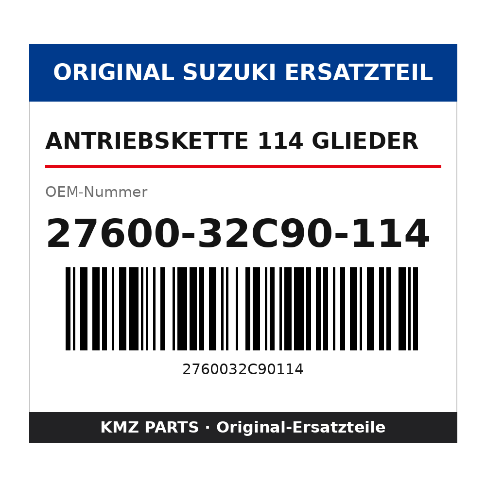 Suzuki Antriebskette 114 Glieder 27600-32C90-114