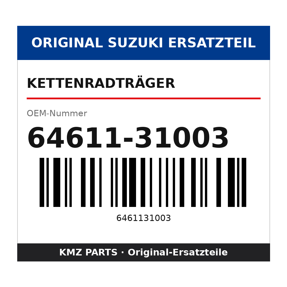 Suzuki Kettenradträger 64611-31003