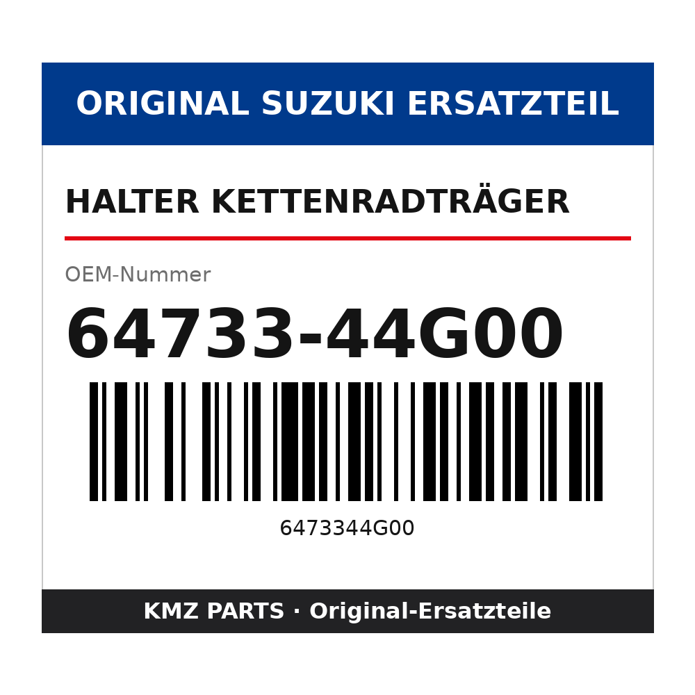 Suzuki Halter Kettenradträger 64733-44G00