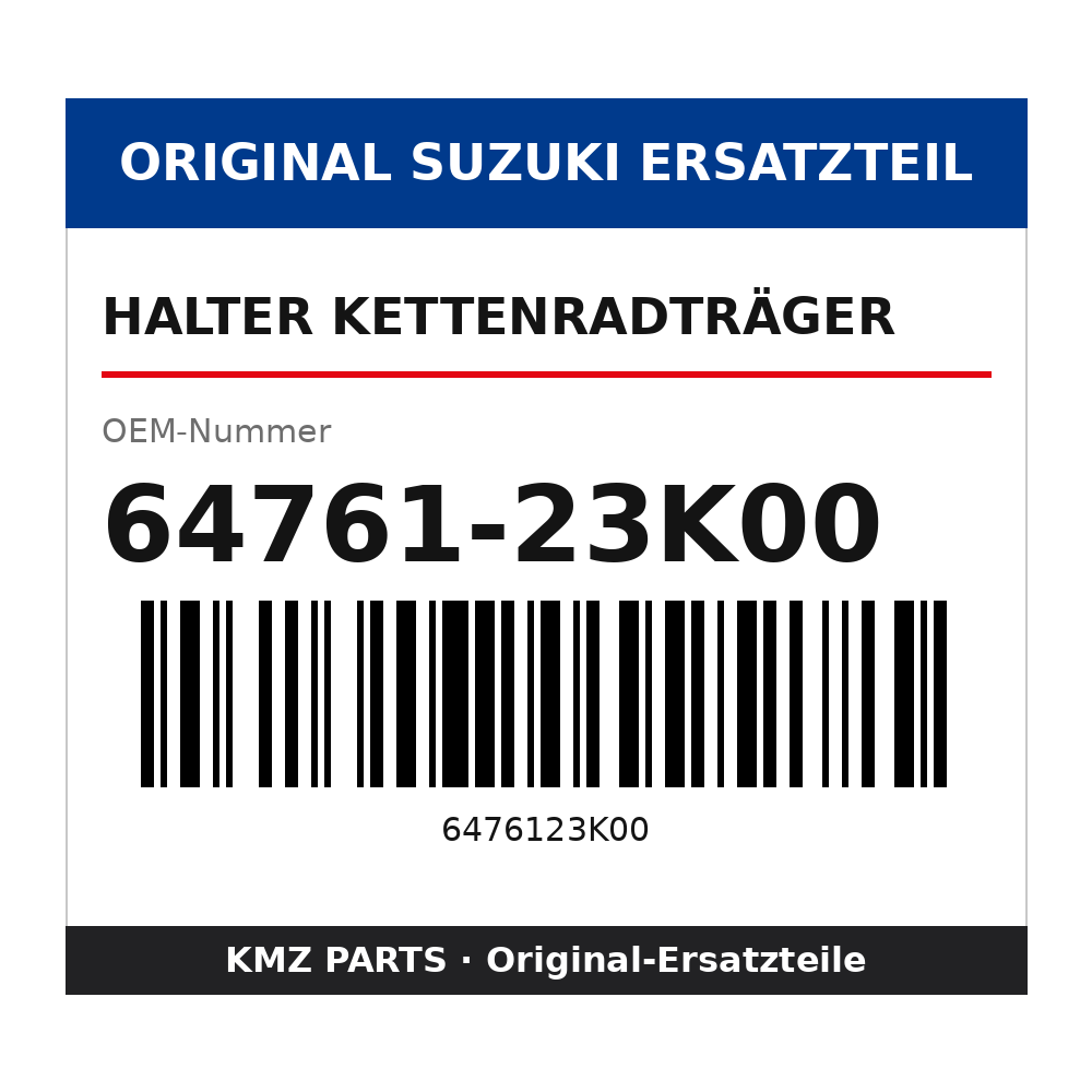 Suzuki Halter Kettenradträger 64761-23K00