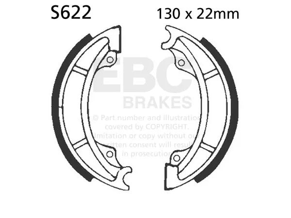 EBC S622 Bremsbacken