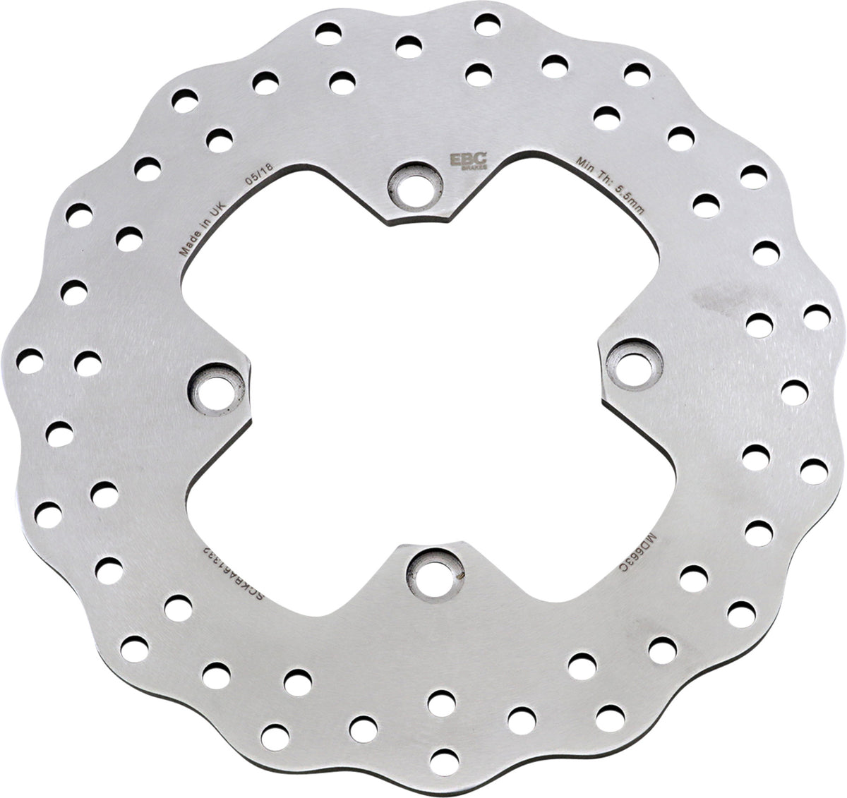Schwimmende Bremsscheibe EBC MD 663 C hinten