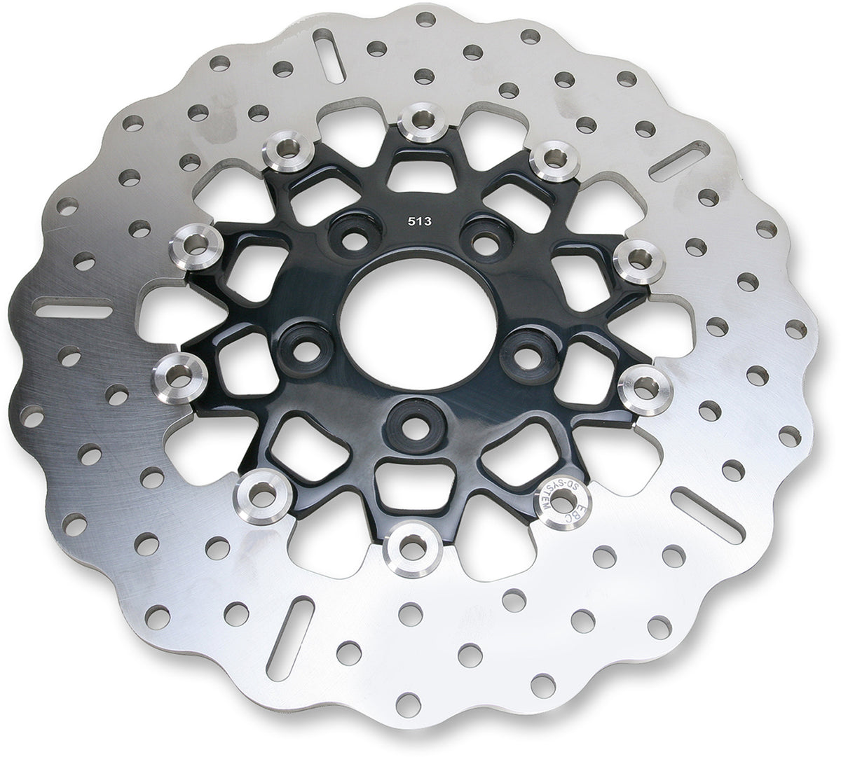 Schwimmende Bremsscheibe EBC RSD C 018 CBLK hinten
