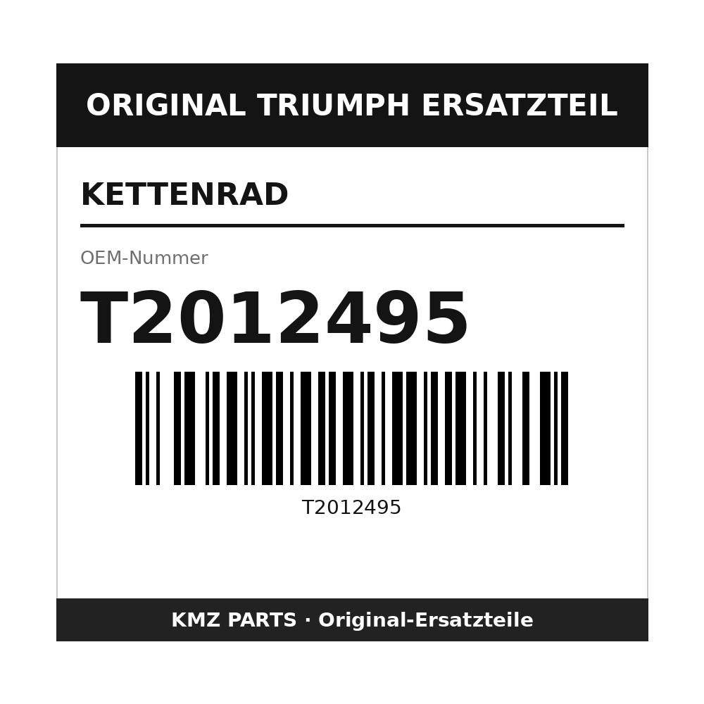 Triumph Kettenrad T2012495