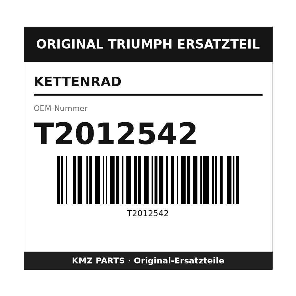 Triumph Kettenrad T2012542